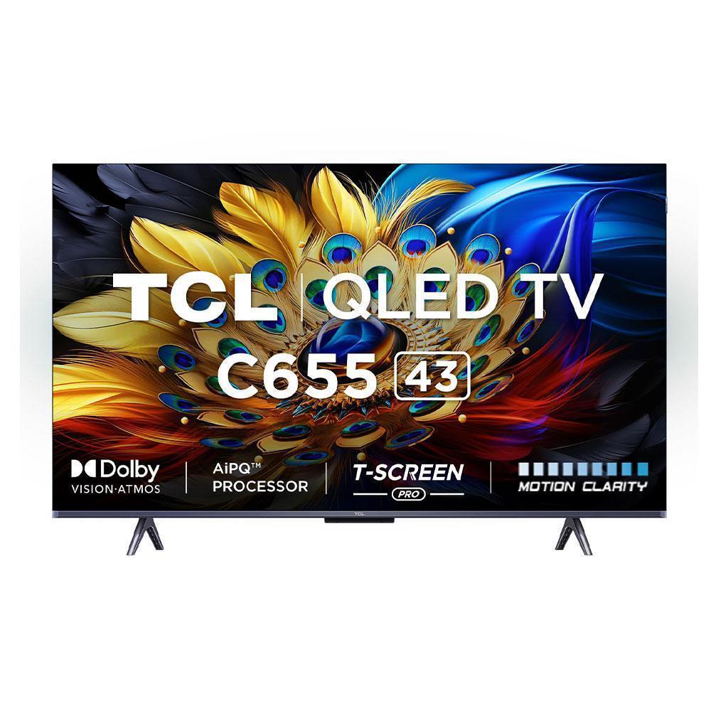 TCL 43C655 QLED 4K Ultra HD Google TV - Elevate Viewing